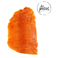 Salmón Ahumado en frío laminado